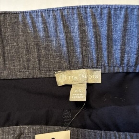 t by talbots Gray Skort Size XS NWT With Side Pockets Gray - Picture 3 of 6